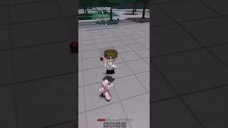 Trying rizz in TSB💀 #thestrongestbattlegrounds #roblox #tsbg