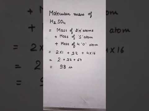 Video: Kaip rasti lygiavertę h2so4 masę?