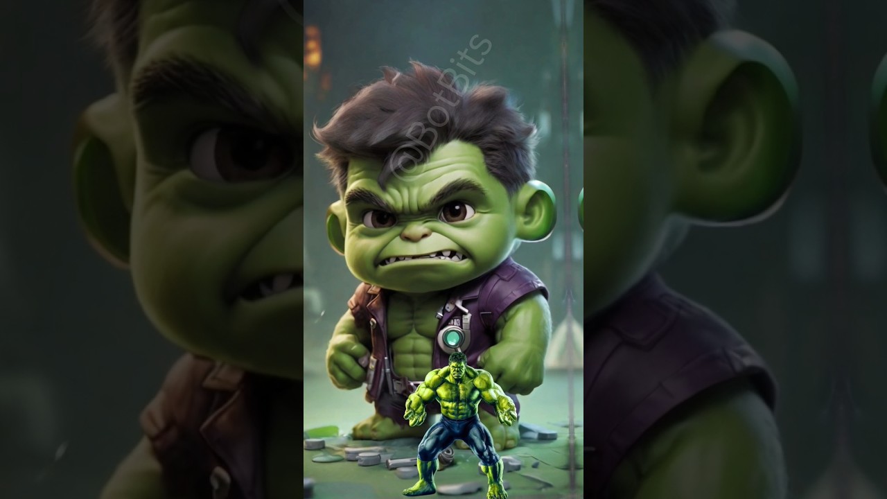 Cute Superhero as a doctor 