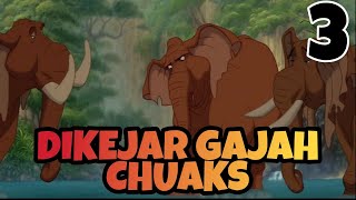 Tarzan Dikejar Gajah!! CHUAKS‼ Gameplay Disney's Tarzan #3