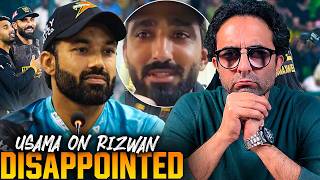 ‘Khud apni cricket theek karo, phir doosron ko bolo’; Usama Mir strongly responds to Rizwan!