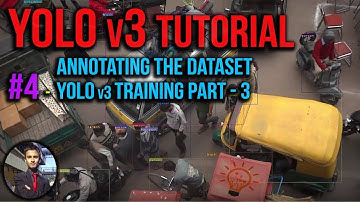 Yolo v3 Tutorial #4 -  Object Detection Training Part 3 - Super Quick Dataset Annotation