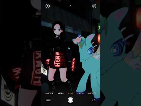 GPT搭載ナビゲーター「locorn」と元美術教諭 #vtuber 「iodaio」が「 #おちゃめ機能 」 #veat #踊ってみた