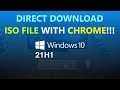 ✔ Download File ISO Windows 10 21H1 Langsung dari Microsoft dengan Google Chrome