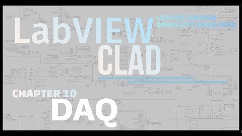 LabVIEW CLAD(국제공인자격증) 10분만에 완성하기 - Chapter10(DAQ)