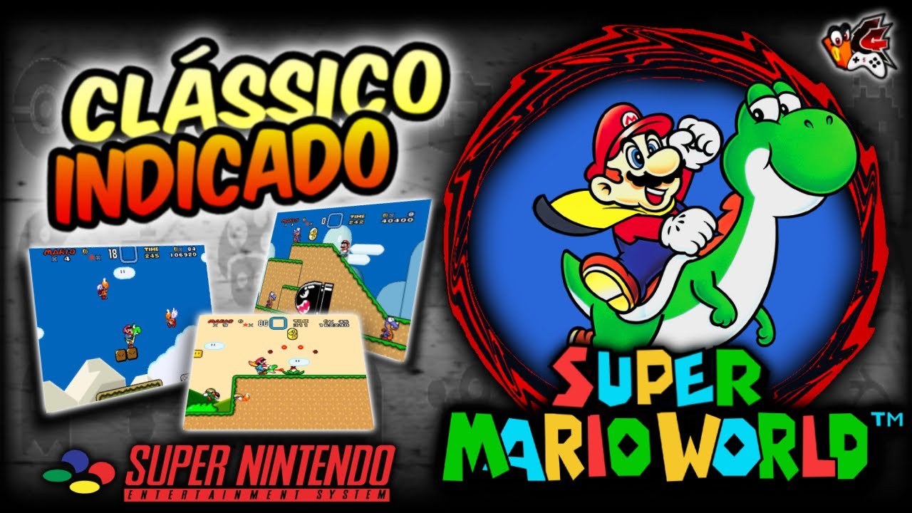 Jogo Super Mario World Original - SNES - Sebo dos Games - 10 anos!