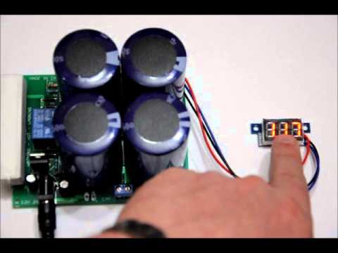 Car Battery Voltage >> The portable super capacitor battery bank with voltage ... Car Battery Voltage >> The portable super capacitor battery bank with voltage ...