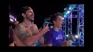 R.J. Roman at the Vegas Finals: Stage 3 - American Ninja Warrior 2022