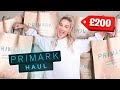 SPENDING £200 IN THE WORLDS BIGGEST PRIMARK *HAUL*