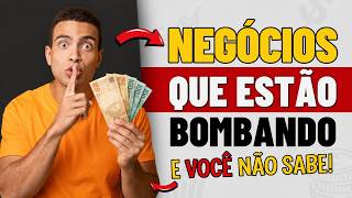 14 Negócios Que Estão Dando MUITO DINHEIRO em Silêncio!
