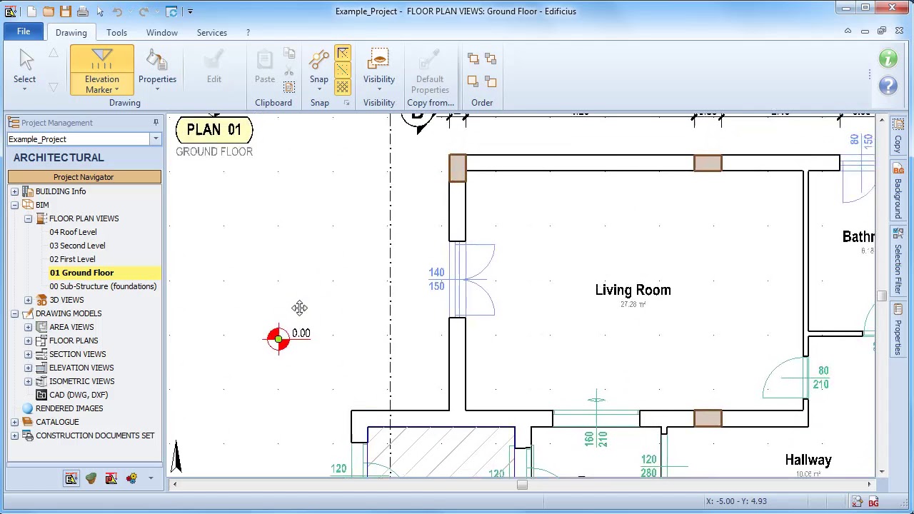 Tutorial de Edificius - Insertar una Cota altimétrica - ACCA software ...