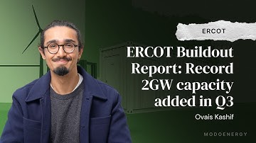 ERCOT Buildout Report: Record 2GW capacity added in Q3