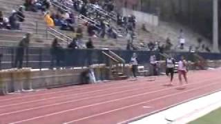 Girls 100m dash  2/27/10