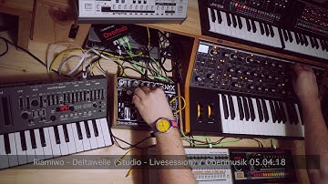 Riamiwo - Deltawelle / Studio Livesession with Moog Sub37 and Dreadbox NYX (Riamiwo StudioVlog 82)