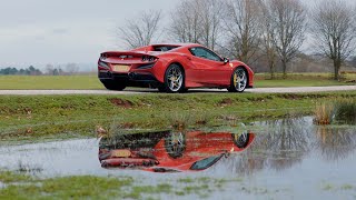 FERRARI F8 BLASTING THROUGH THE UK COUNTRYSIDE 🚀