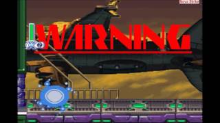 Megaman X4: Space Port Vs Colonel 2nd Battle (X's Mission/No Damage)