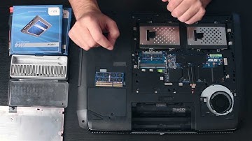 How to Upgrade RAM and Hard Drives on the Asus G75VW-DS73