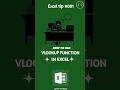 Excel में VLOOKUP Function कैसे Use करें | #excel #formula1 #tricks #tips #short #shorts #video ...