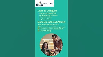 C_THR84_2505 – Master Candidate Experience with SAP SuccessFactors