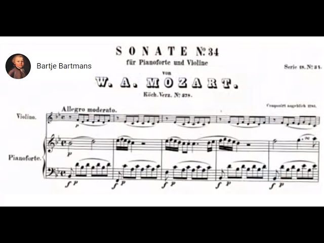Mozart - Violin Sonata No. 33, E-flat Major, K. 481 [Szeryng