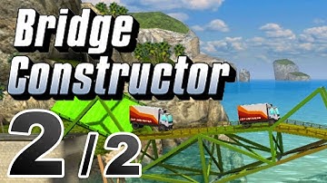Bridge Constructor | Part 2/2: "Bridges of Glory" | ChillaxersPlay