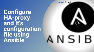 Using Ansible Configure Haproxy | Ansible Tutorial | Umesh Tyagi