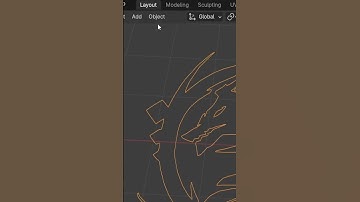 Turn Any 2D Image to 3D Model in Blender #blender #2dto3d #tutorial