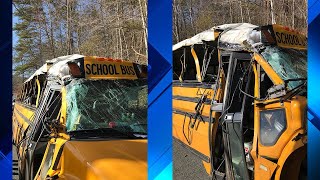 Information Students help evacuate bus after crash Update