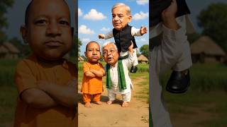 Yogi Adityanath & Lalu Prasad Vs Shahbaz Sharif India Vs Stan Funny Video