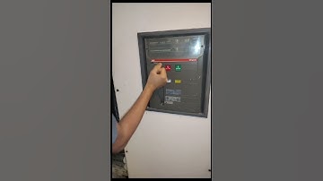 ACB Air Circuit Breaker Charging Discharging ABB Breaker ACB