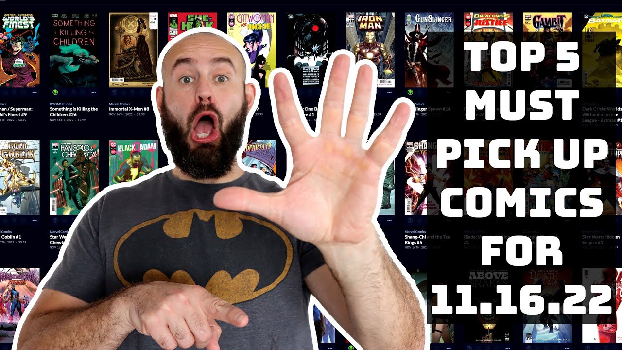 TOP 5 Must Have Comic Books for 