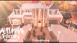 ROBLOX Bloxburg // Autumnal family mansion // Le Yuii ROBLOX Bloxburg // Autumnal family mansion // Le Yuii