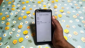 how to turn on screen saver mi A2, Mi 2 ki setting kaise kare