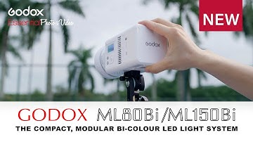 Introductie van de GODOX ML80Bi en ML150Bi compacte modulaire tweekleurige LED-verlichtingsarmaturen