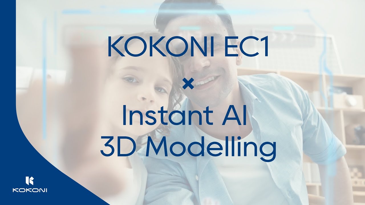 KOKONI EC1丨1st 3D Printer with Instant AI 3D Modeling - YouTube