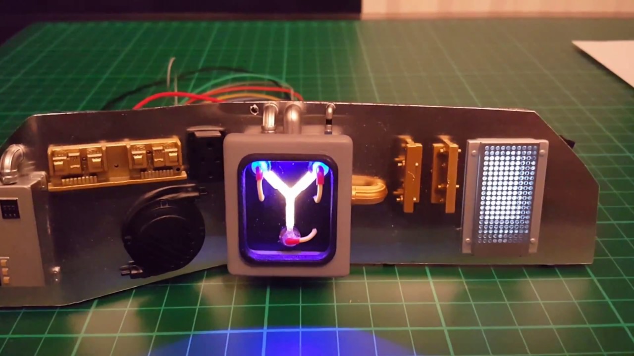 Build The Back To The Future Delorean The Xmas Tree Mod Youtube