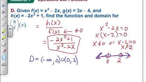 1.6 Function operations and composition (Precalc)