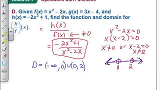1.6 Function operations and composition (Precalc)