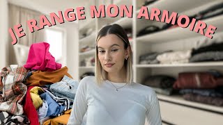 JE RANGE MON ARMOIRE (c’était le moment !)