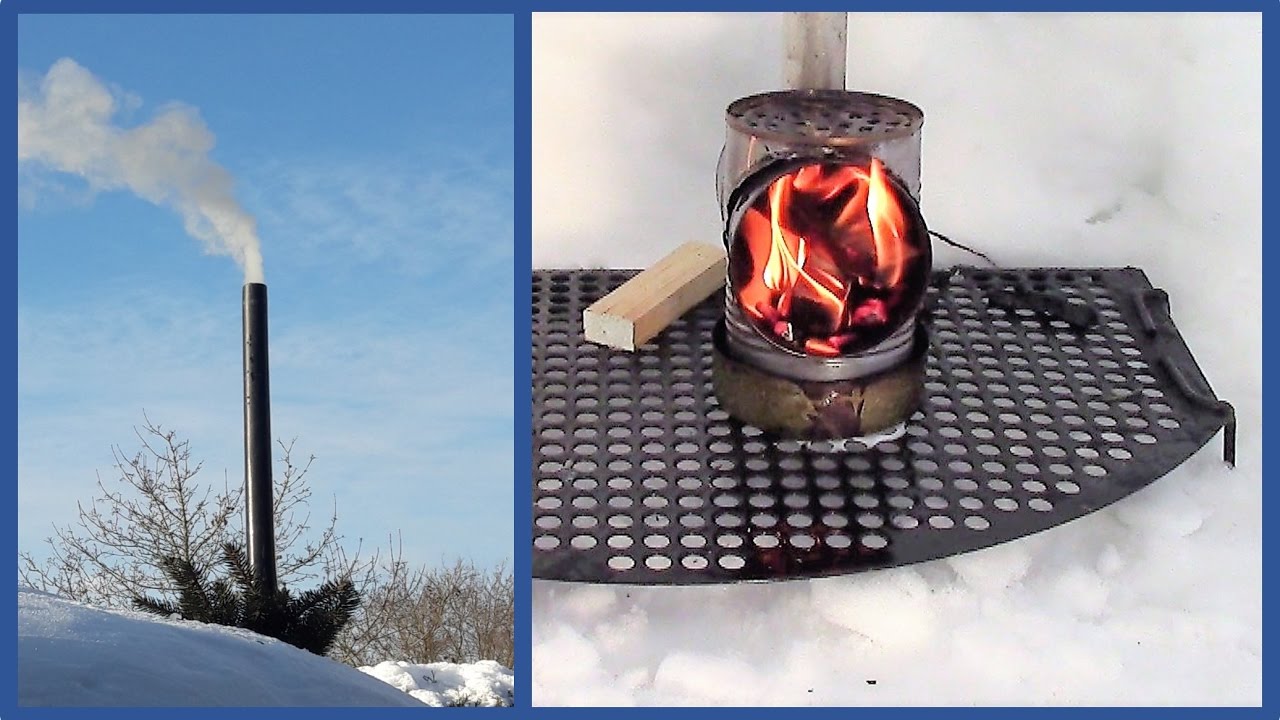 Backpacking Stove with Chimney YouTube