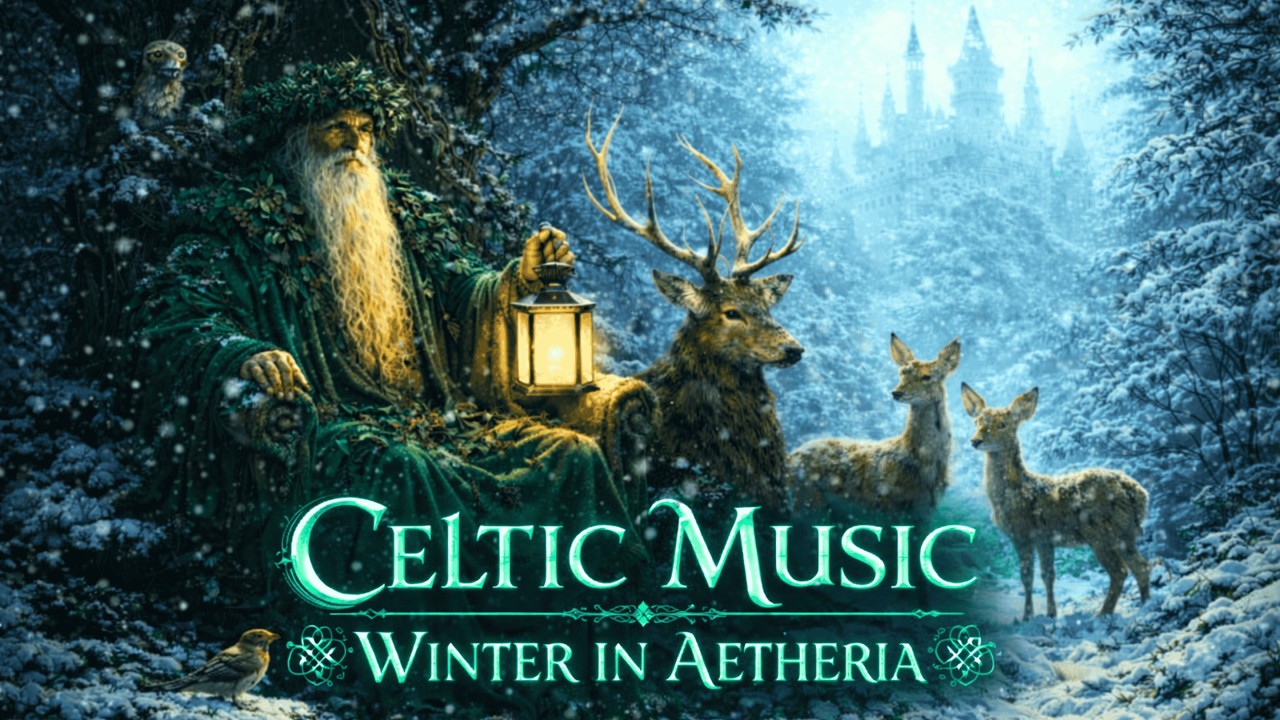The Forest Father | Relaxing Celtic Music for Peaceful Winter Nights | Fantasy Music for Study