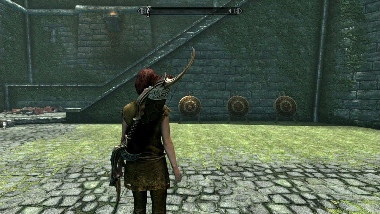 Skyrim SE trying the archery gameplay overhaul mod issue YouTube