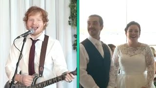 Ed Sheeran Surprises Couple and Becomes the Best Wedding Singer of All Time