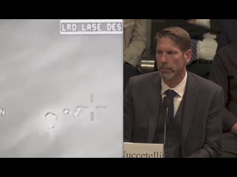 Bombshell New Video Shows US Military's DIRECT HIT On Glowing UFO with Hellfire Missile