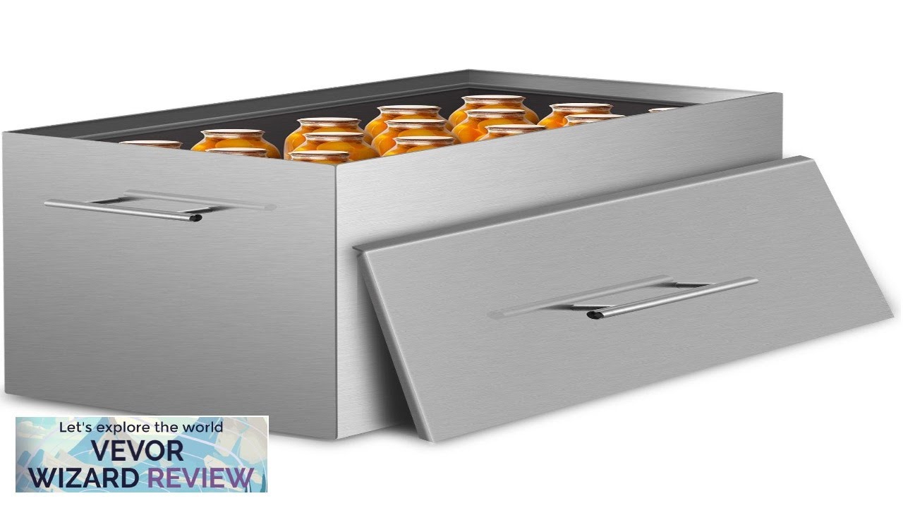 VEVOR Water Bath Canner 15 Quart Stove Top Canner Pot Boiling Water Review