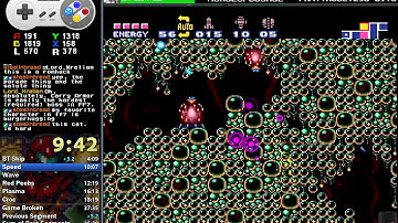 Super Metroid Project Base: RBO Classic in 36:55 (0:27)