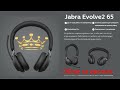 Jabra Evolve2 65 король Bluetooth гарнитур. Максимальное качество микрофона.