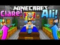 Ali + Clare's MINECRAFT BEDROOM! - (Minecraft Prison #8)