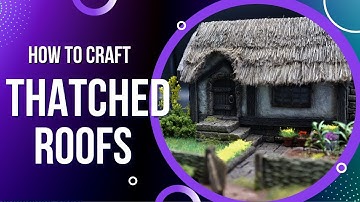 How to Craft a Thatched Roof