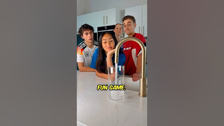 Whoever Spills the Water Challenge 🤯